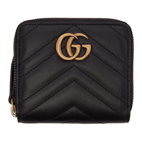 gucci zip around wallet small